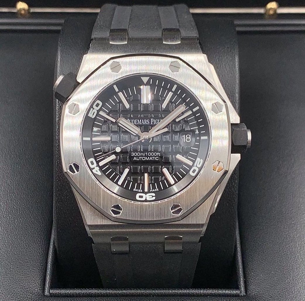 Audemars Piguet Royal Oak Offshore Replica – Quadrante Nero Cinturino Rubber