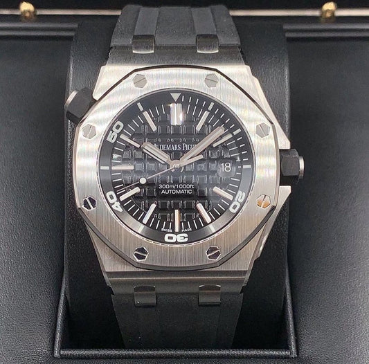 Audemars Piguet Royal Oak Offshore Replica – Quadrante Nero Cinturino Rubber