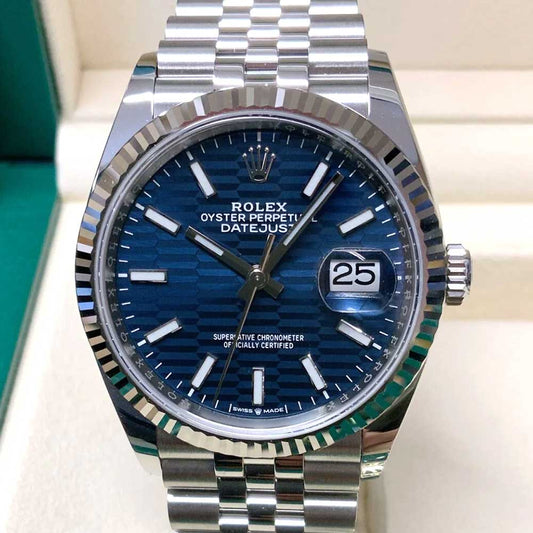 Rolex Datejust 41 – Quadrante Blu Motivo – Jubilee – Replica