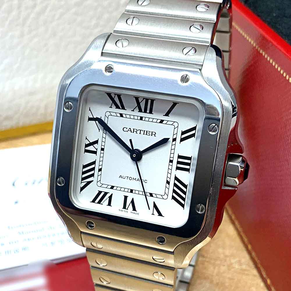 Cartier Santos Automatic Replica – Acciaio e Oro Bicolore 36mm