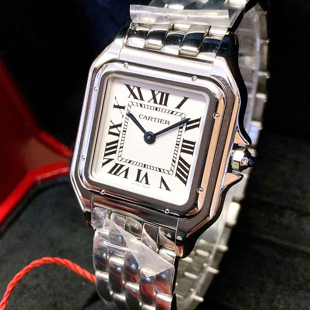 Cartier Santos Replica – Quadrante Bianco con Numeri Romani