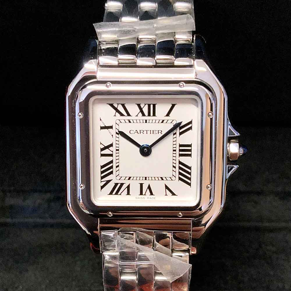 Cartier Santos Replica – Quadrante Bianco con Numeri Romani