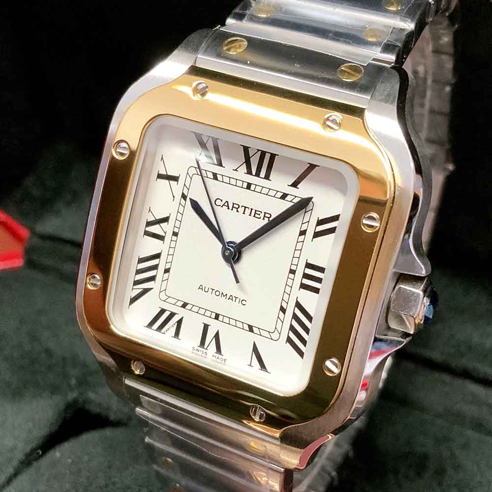 Cartier Santos Automatic Replica – Acciaio e Oro