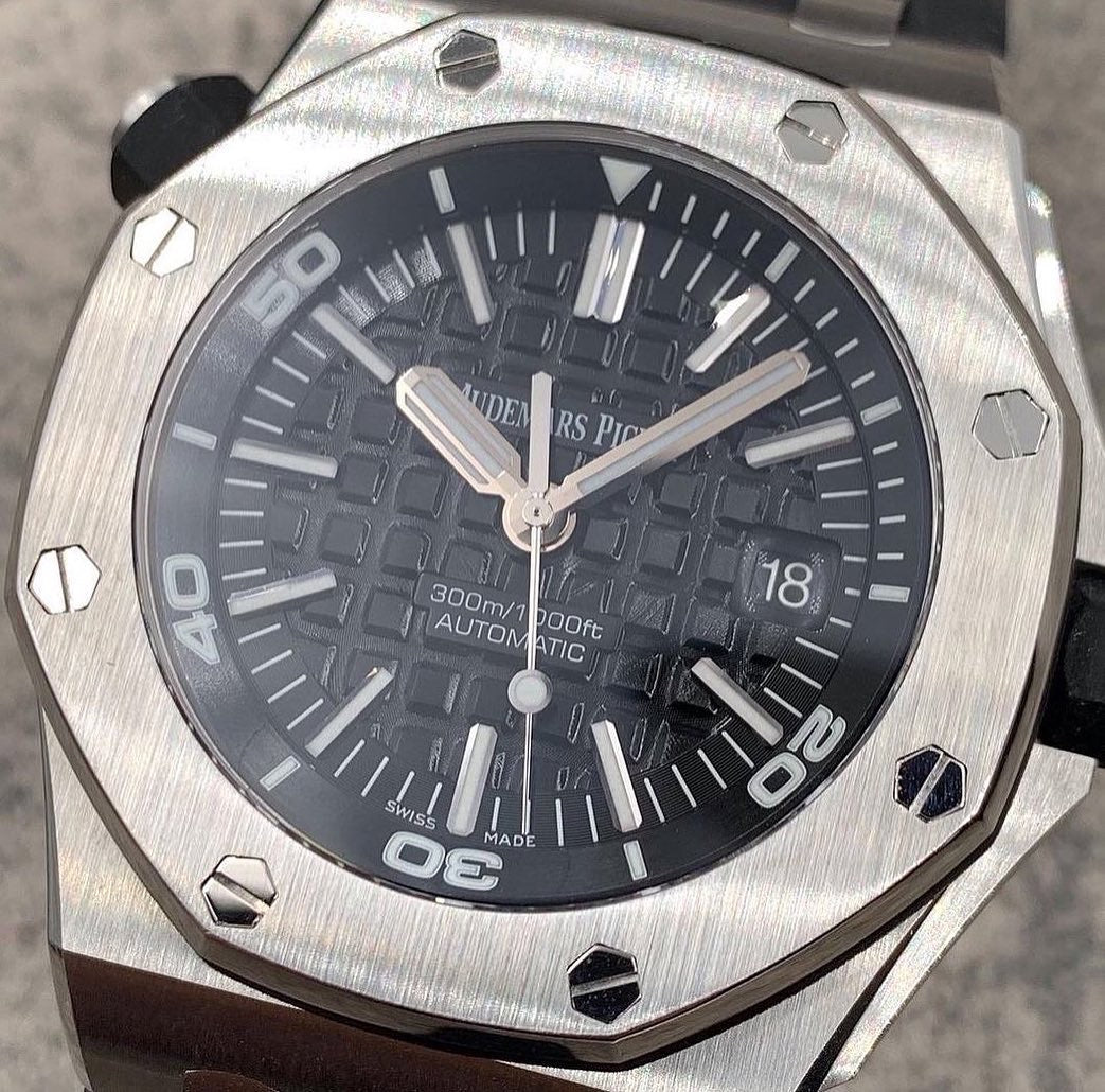 Audemars Piguet Royal Oak Offshore Replica – Quadrante Nero Cinturino Rubber
