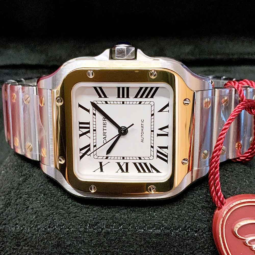 Cartier Santos Automatic Replica – Acciaio e Oro