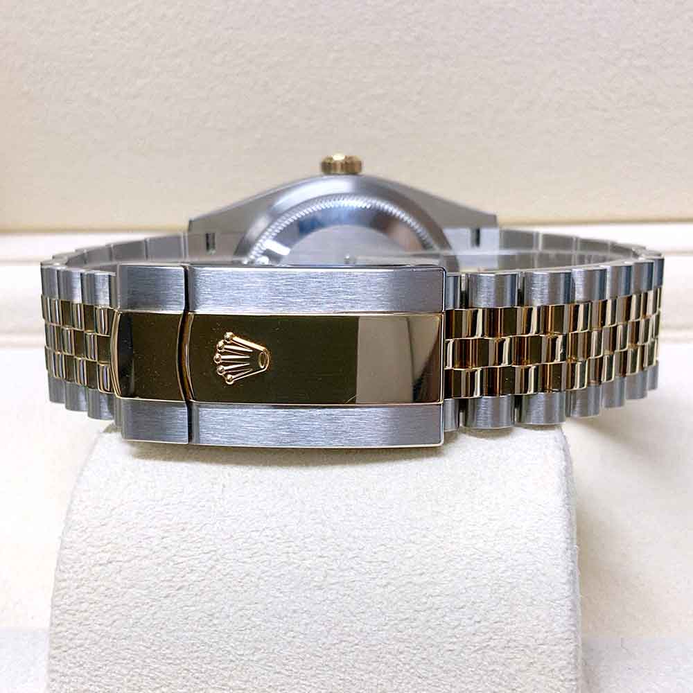 Rolex Datejust 41 Replica – Quadrante Palmato, Acciaio/Oro, Jubilee