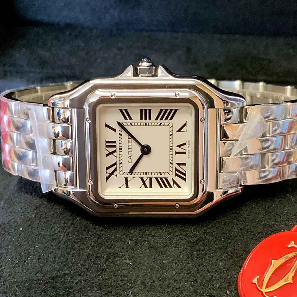 Cartier Santos Replica – Quadrante Bianco con Numeri Romani