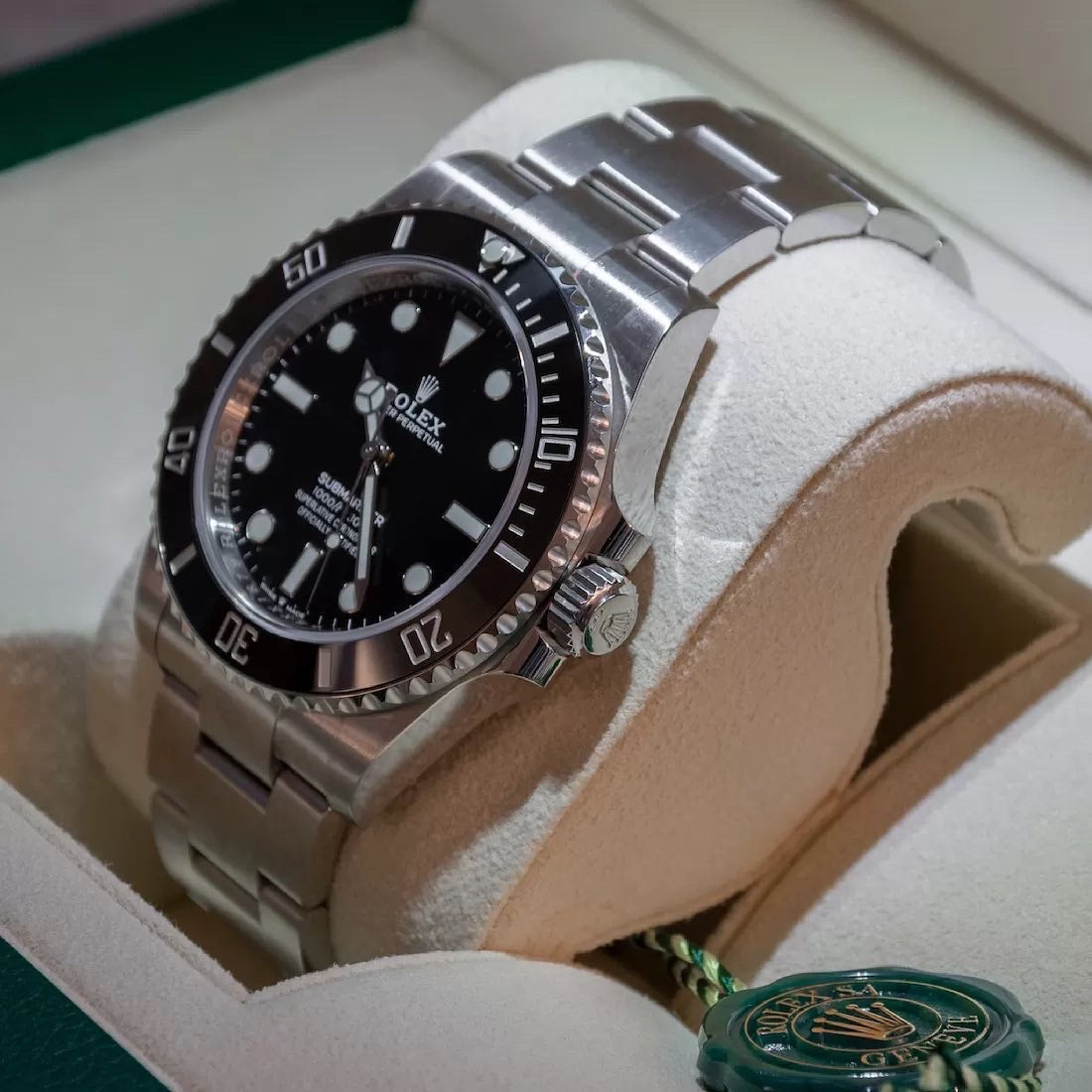 Rolex Submariner Automatico Uomo Quadrante Nero Acciaio
