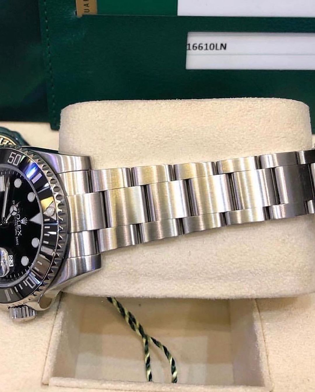 Rolex Submariner Date Automatico Uomo Quadrante Nero Acciaio