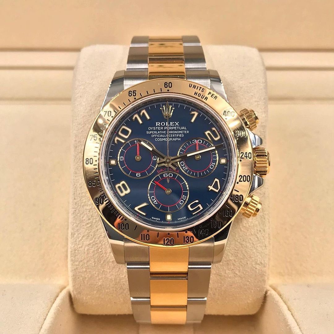 Rolex Daytona Bicolore Quadrante Blu | Replica Luxury Chronograph