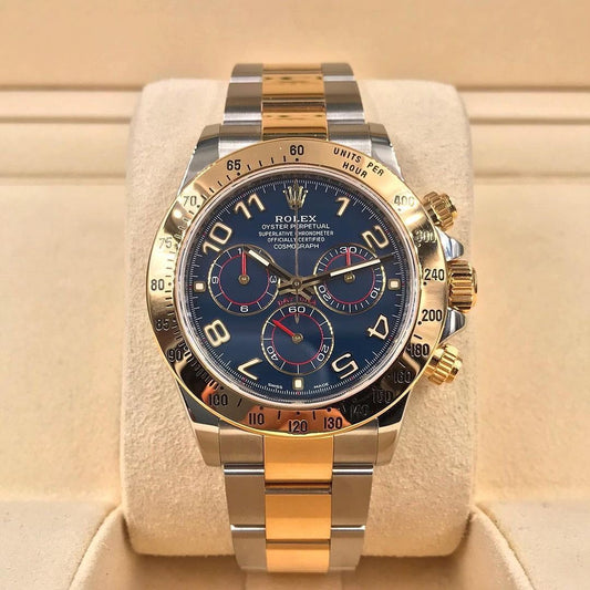 Rolex Daytona Bicolore Quadrante Blu | Replica Luxury Chronograph