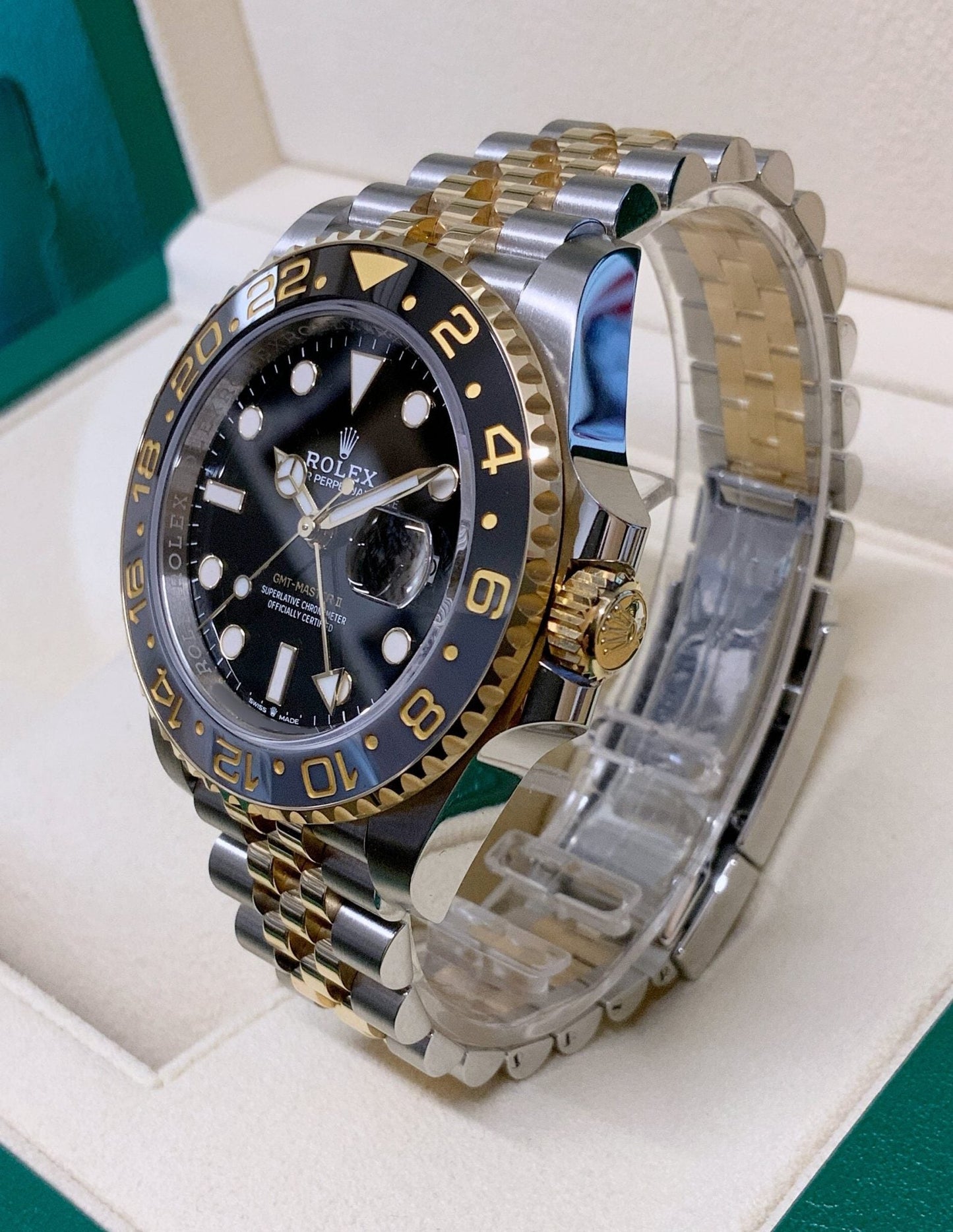 Rolex GMT-Master II Root Beer Acciaio Oro Jubilee – Replica