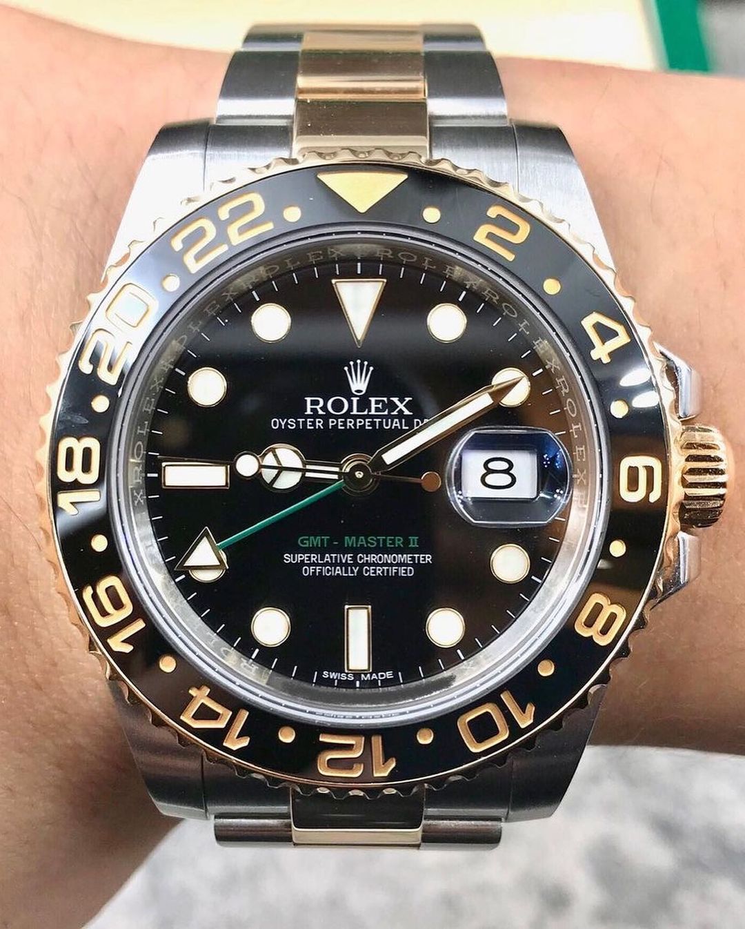 Rolex GMT-Master II Bicolore Nero/Oro | Replica Luxury GMT