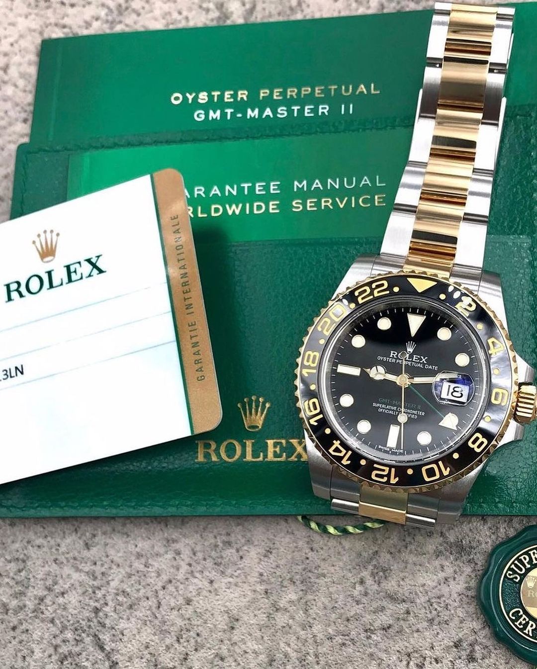 Rolex GMT-Master II Bicolore Nero/Oro | Replica Luxury GMT