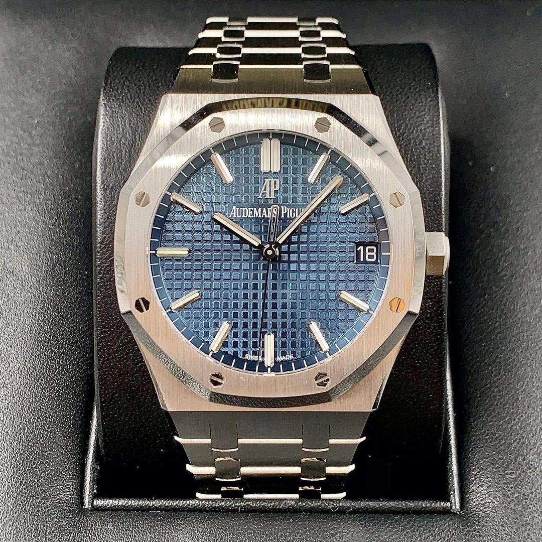 Audemars Piguet Royal Oak Replica Quadrante Blu – Acciaio 41mm