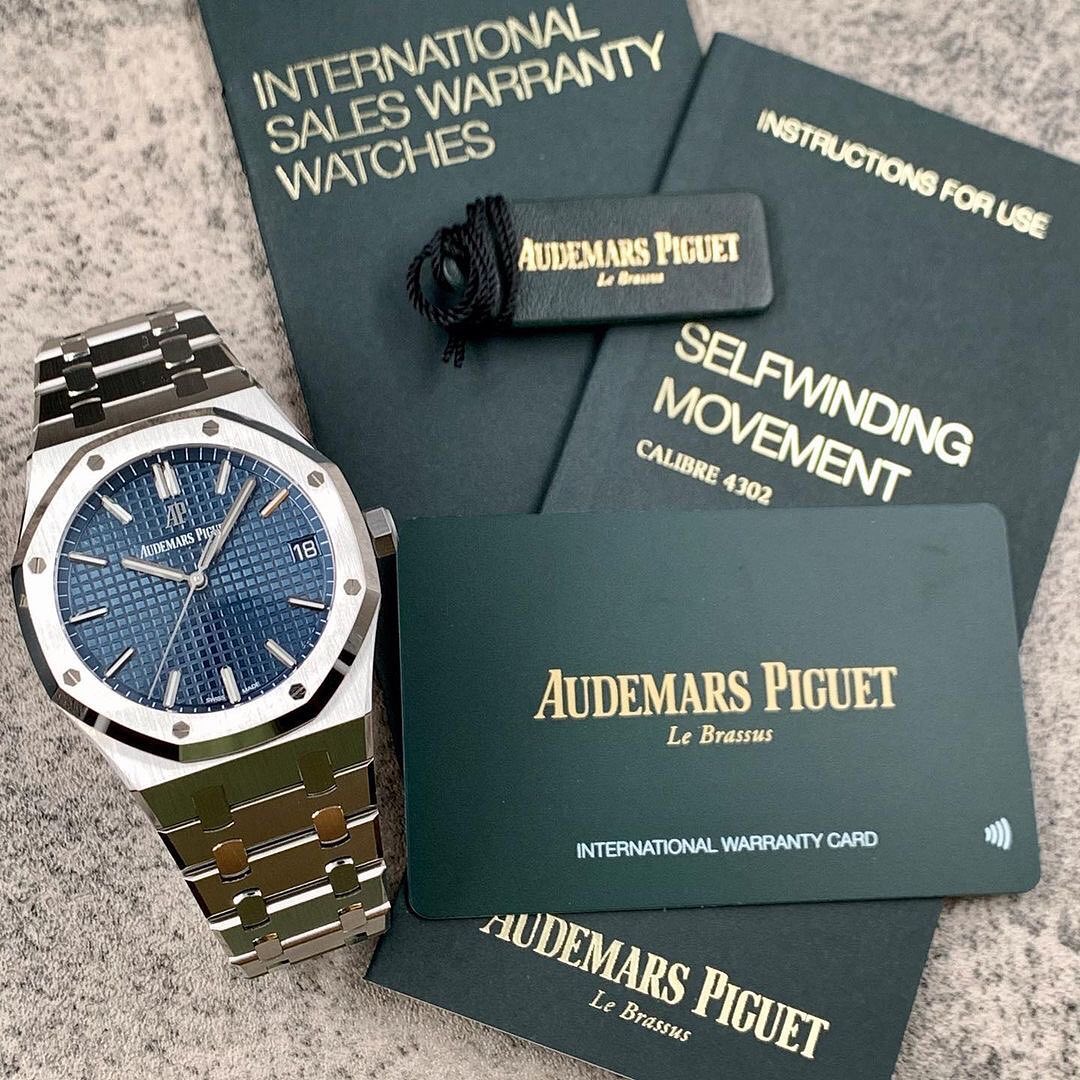Audemars Piguet Royal Oak Replica Quadrante Blu – Acciaio 41mm