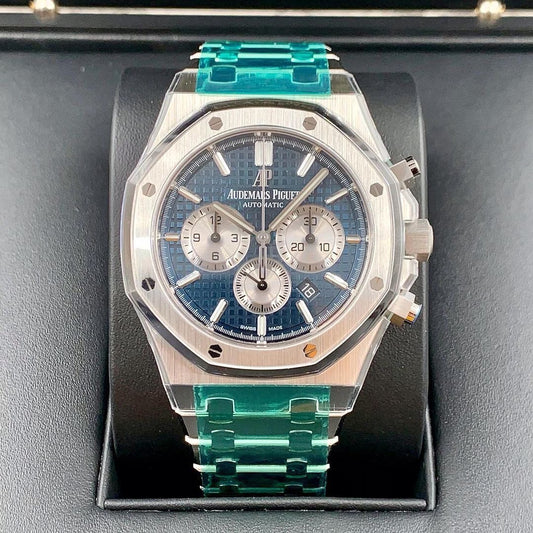 Audemars Piguet Royal Oak Chronograph Replica Quadrante Blu – Acciaio 41mm