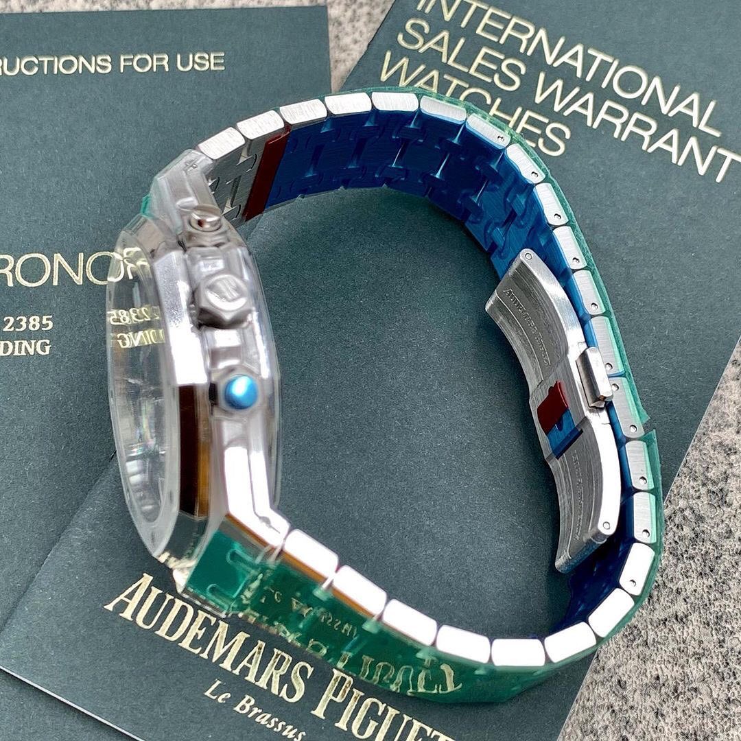 Audemars Piguet Royal Oak Chronograph Replica Quadrante Blu – Acciaio 41mm