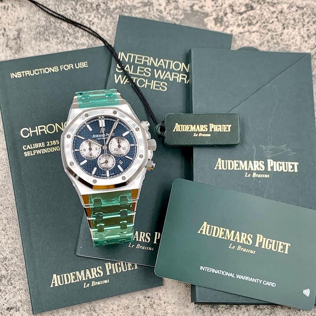 Audemars Piguet Royal Oak Chronograph Replica Quadrante Blu – Acciaio 41mm
