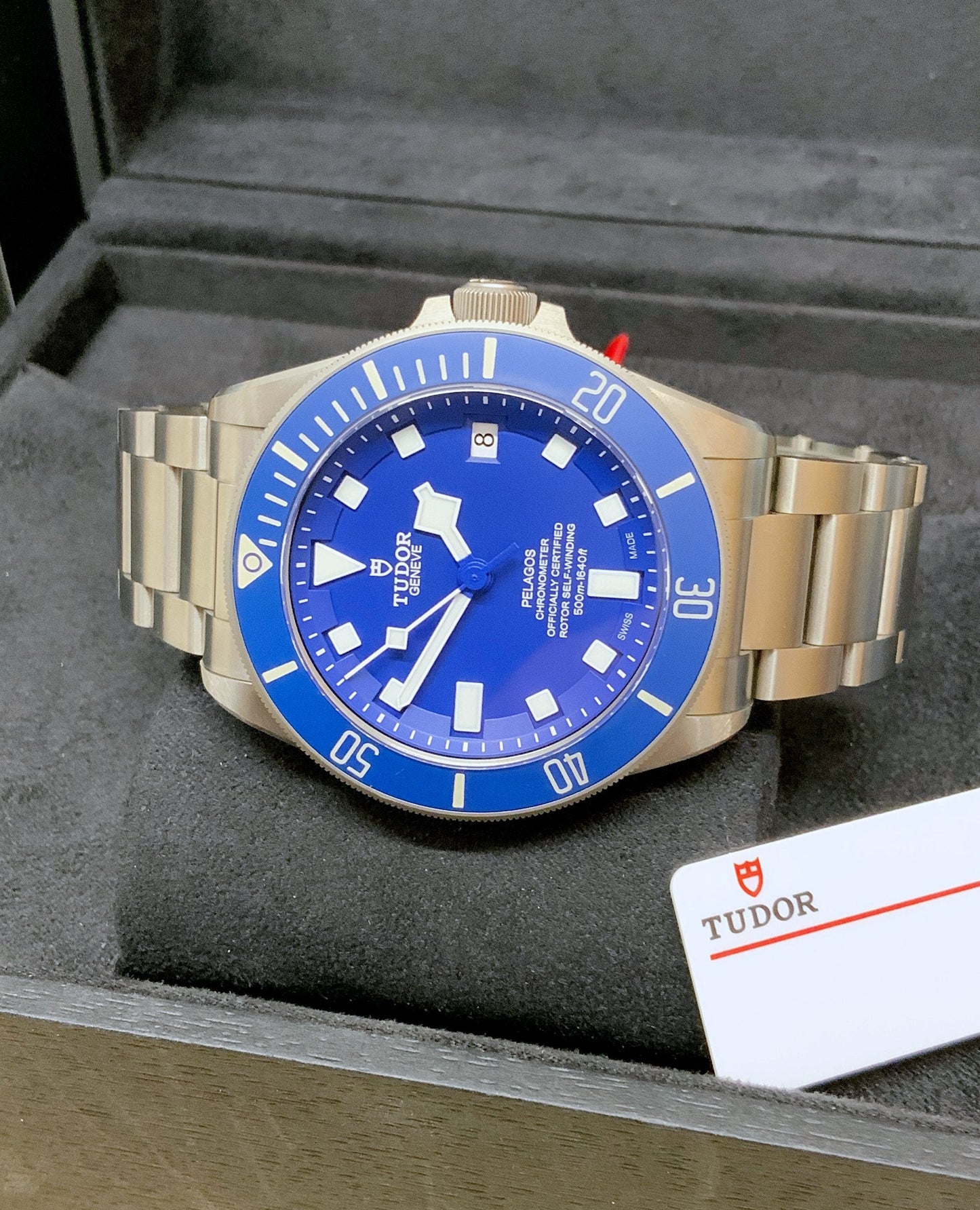 Pelagos Blu Automatico Acciaio Sub 500m – Tudor