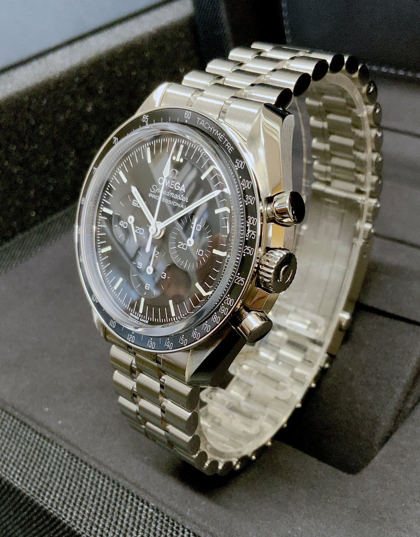 Speedmaster Cronografo Automatico Acciaio Quadrante Nero – Omega