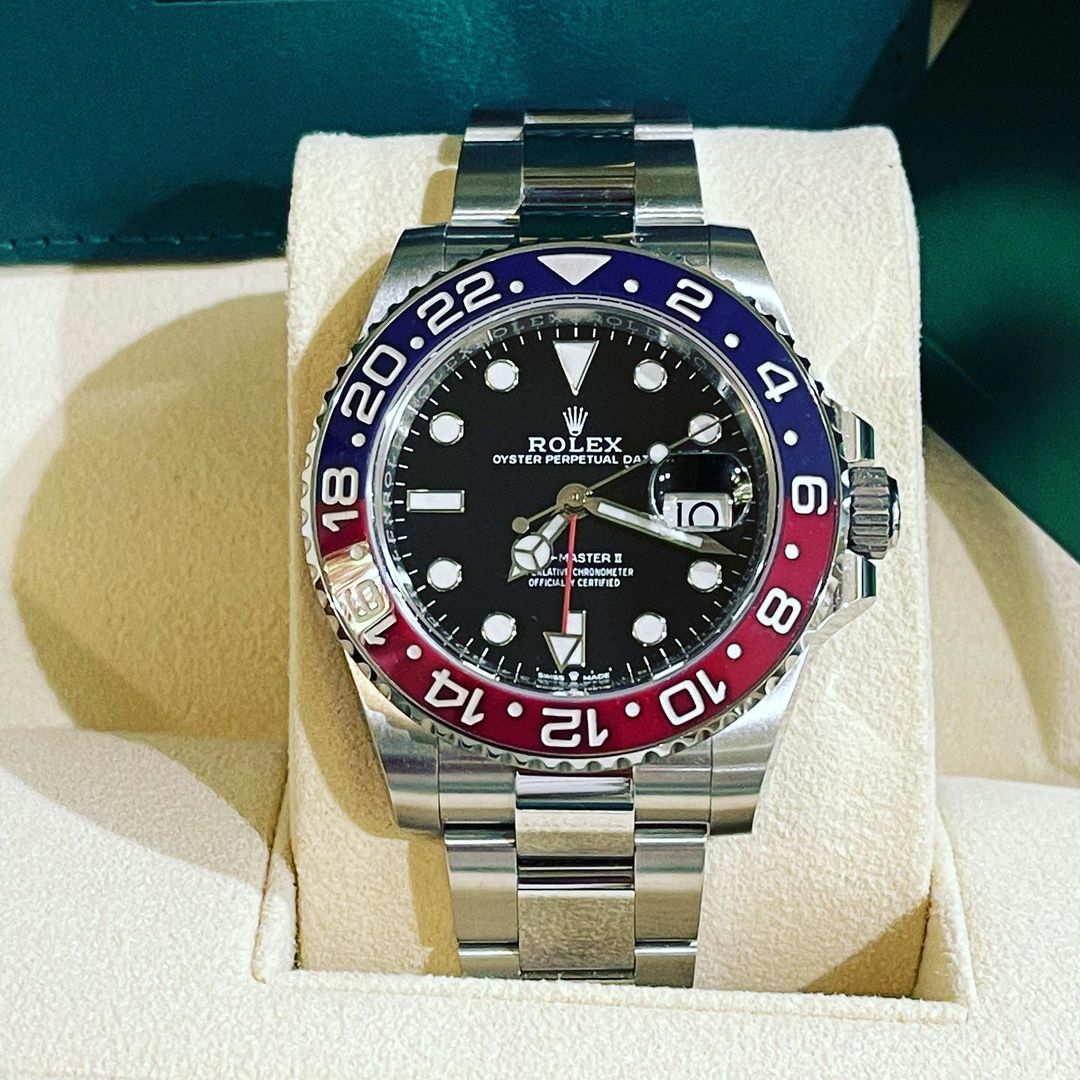 Rolex GMT-Master II “Pepsi” Acciaio Oyster – Lunetta Rosso/Blu | Replica