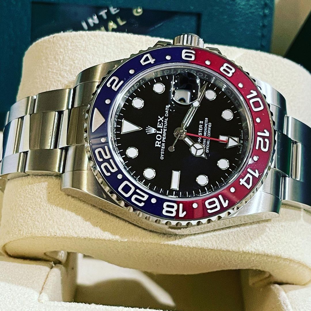 Rolex GMT-Master II “Pepsi” Acciaio Oyster – Lunetta Rosso/Blu | Replica