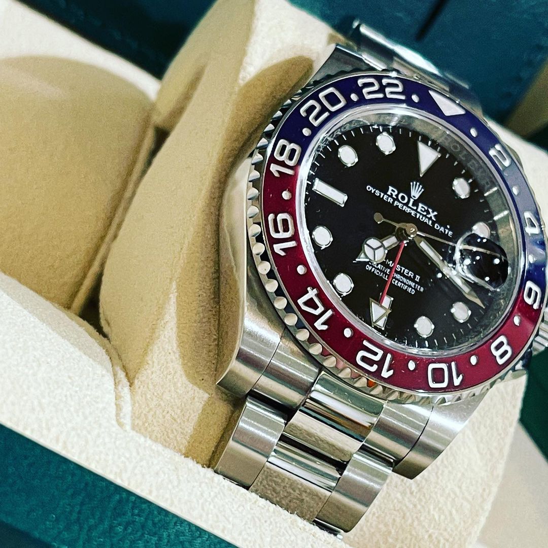 Rolex GMT-Master II “Pepsi” Acciaio Oyster – Lunetta Rosso/Blu | Replica