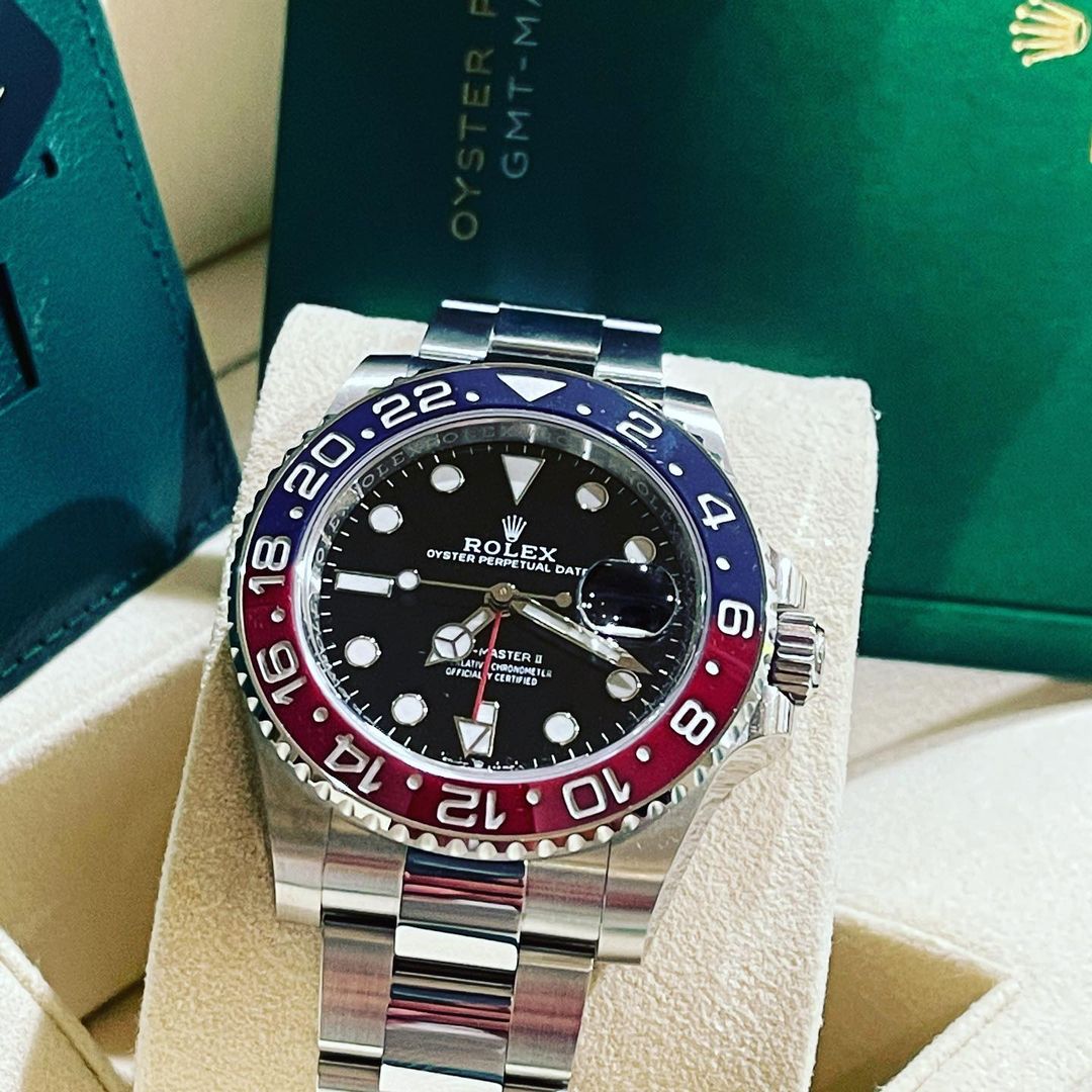 Rolex GMT-Master II “Pepsi” Acciaio Oyster – Lunetta Rosso/Blu | Replica