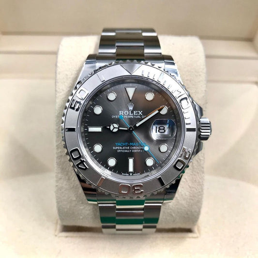 Rolex Yacht-Master Replica – Quadrante Grigio Rhodium Acciaio