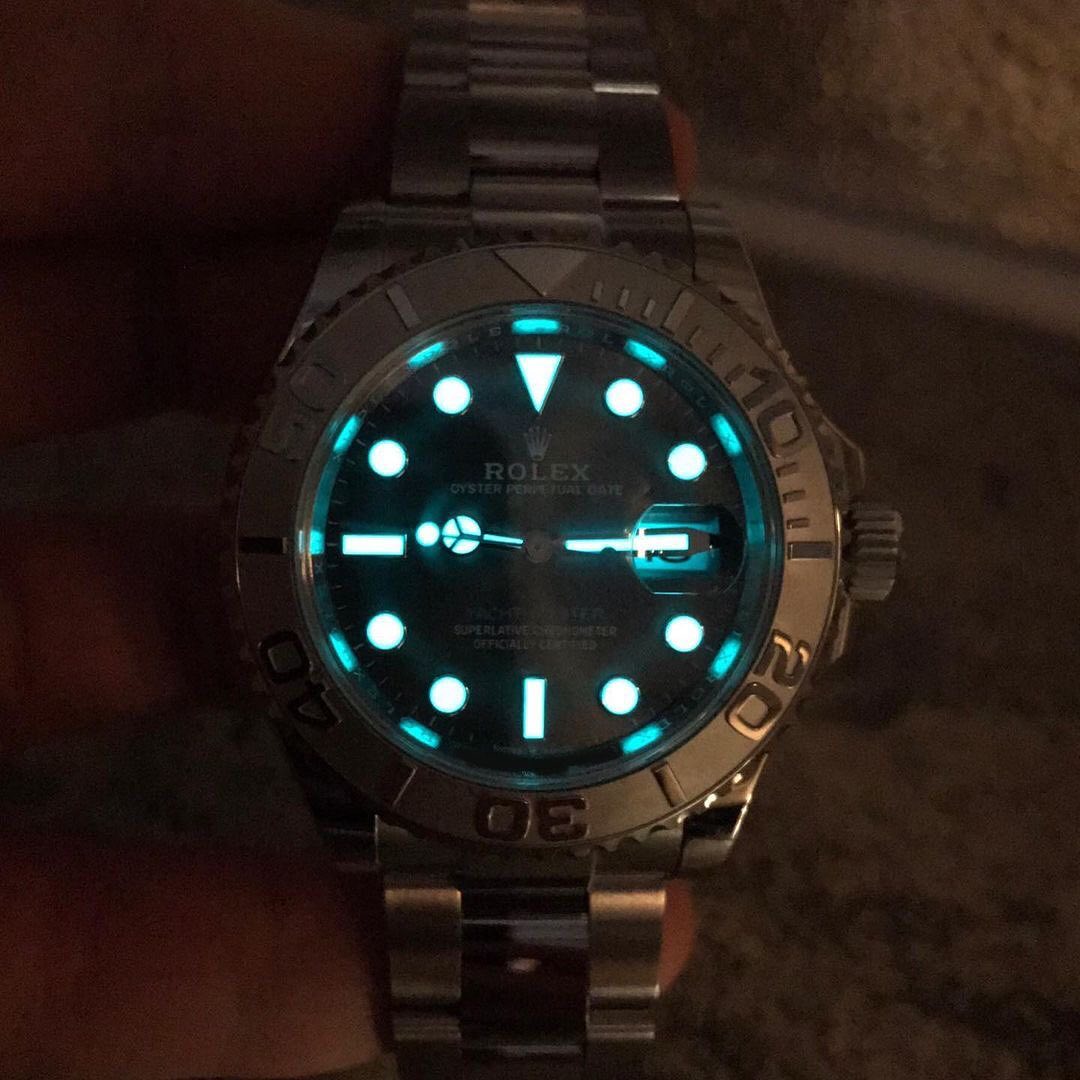 Rolex Yacht-Master Replica – Quadrante Grigio Rhodium Acciaio