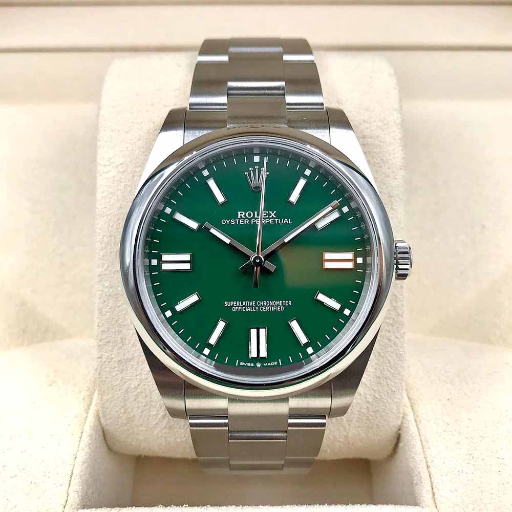 Rolex Oyster Perpetual 41 – Quadrante Verde – Replica