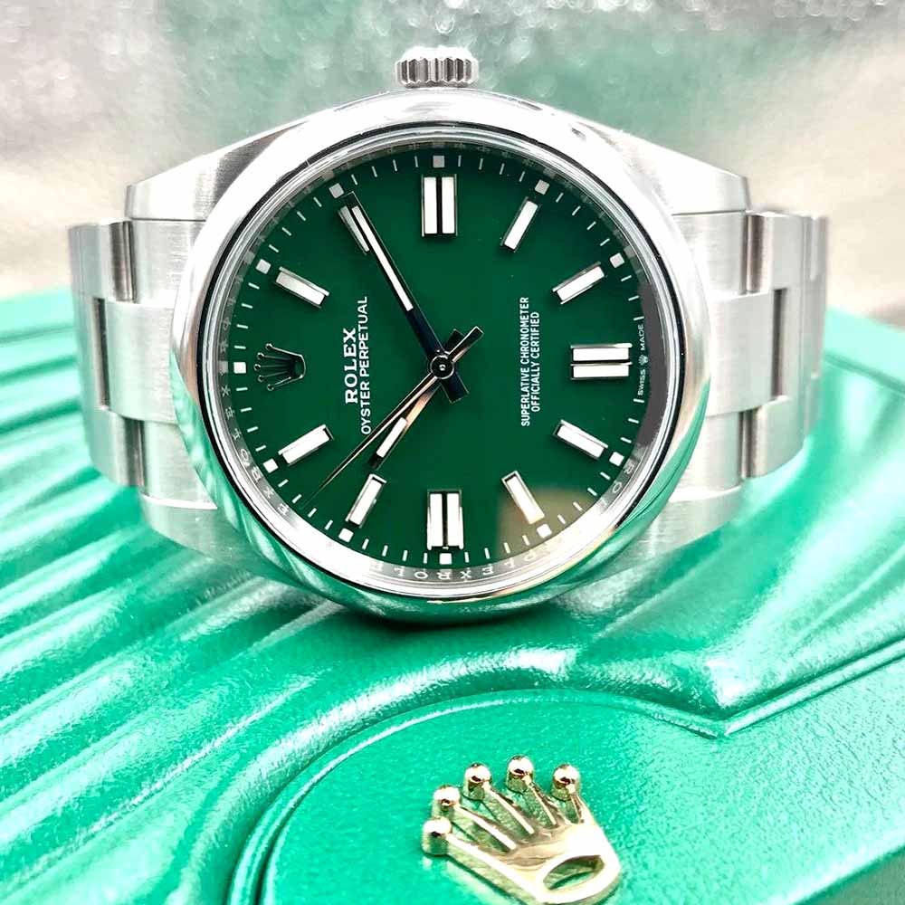 Rolex Oyster Perpetual 41 – Quadrante Verde – Replica