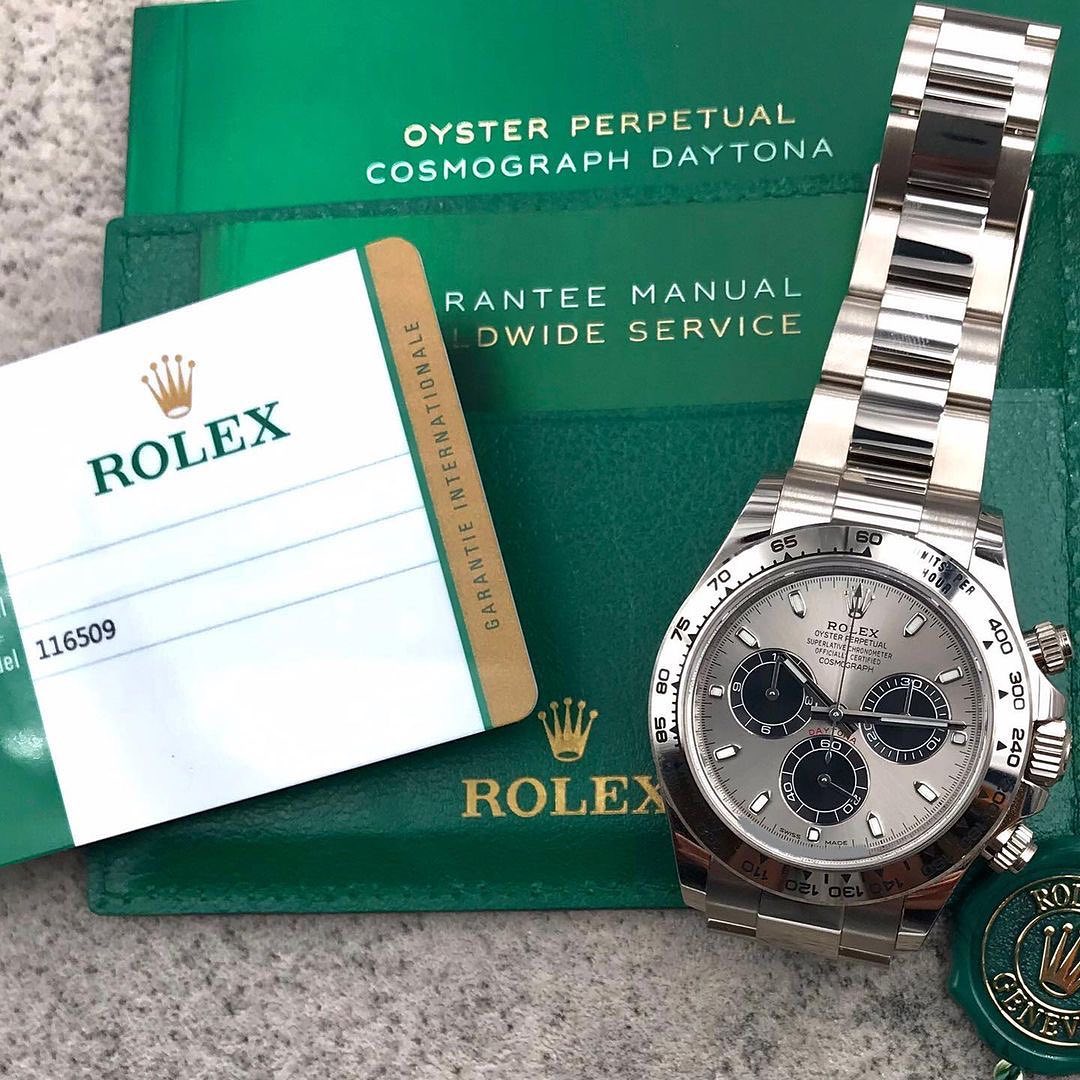 Rolex Daytona Acciaio Quadrante Argento – Cosmograph Cronografo | Replica