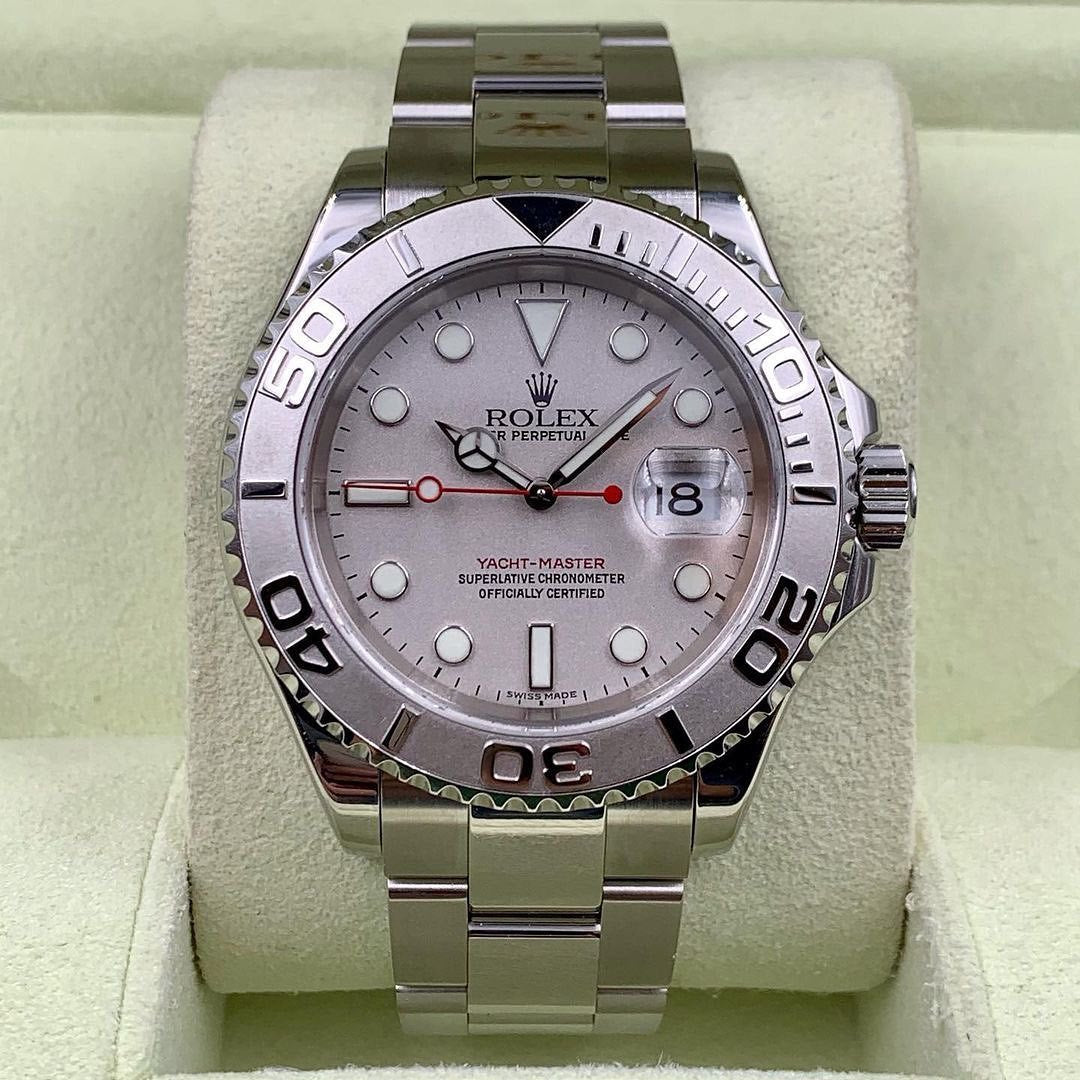 Yacht-Master Automatico Acciaio Quadrante Argento Sport – Rolex