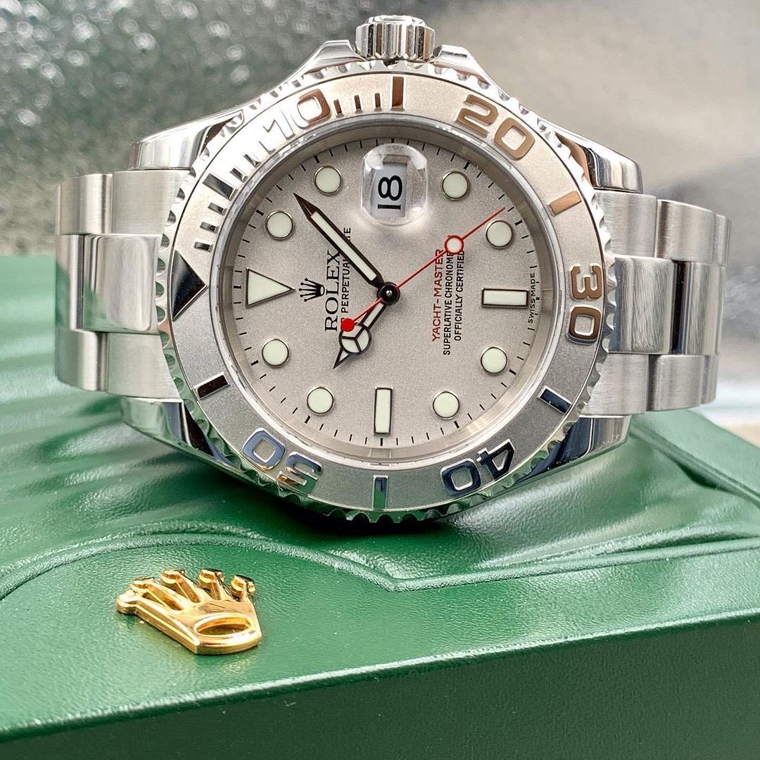 Yacht-Master Automatico Acciaio Quadrante Argento Sport – Rolex