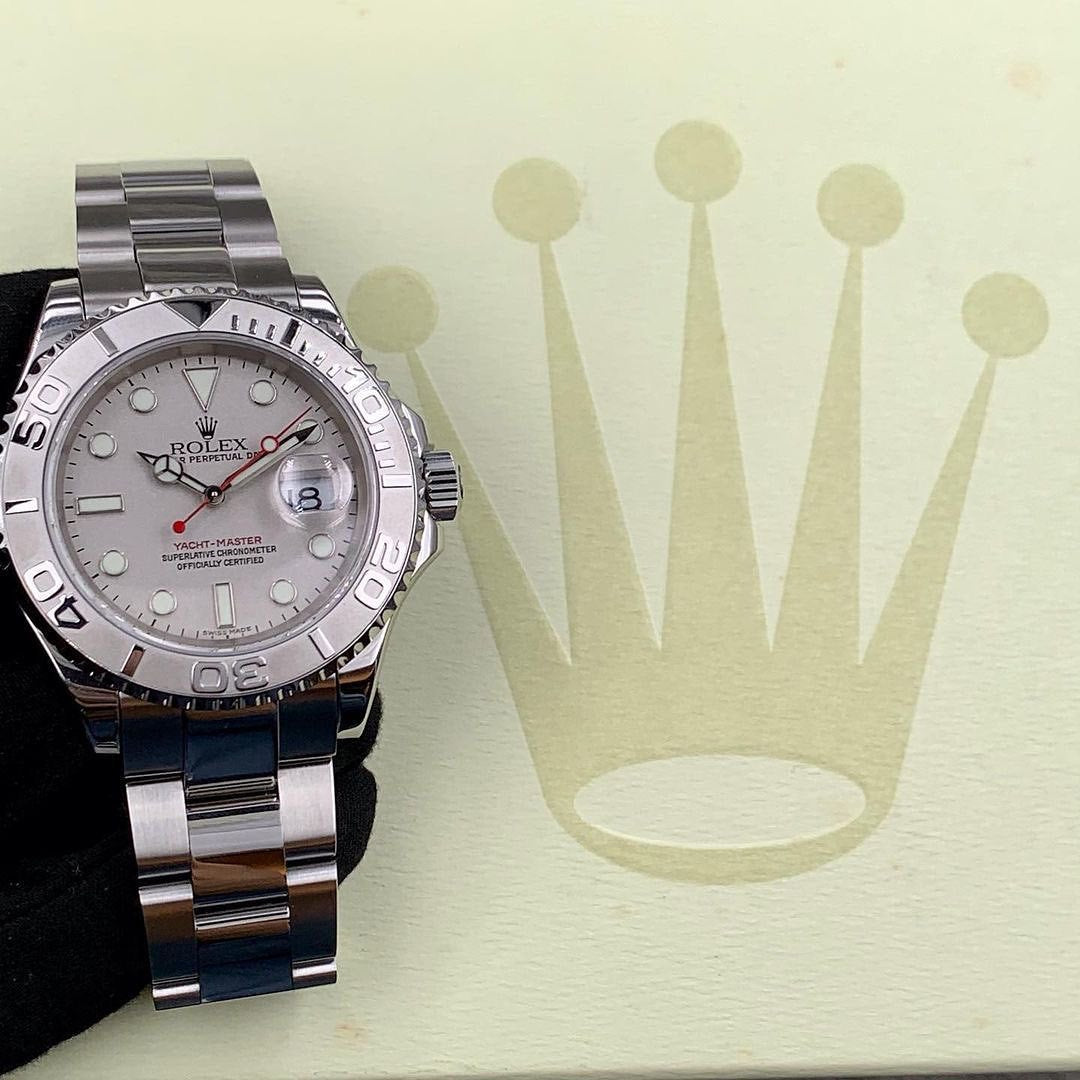 Yacht-Master Automatico Acciaio Quadrante Argento Sport – Rolex