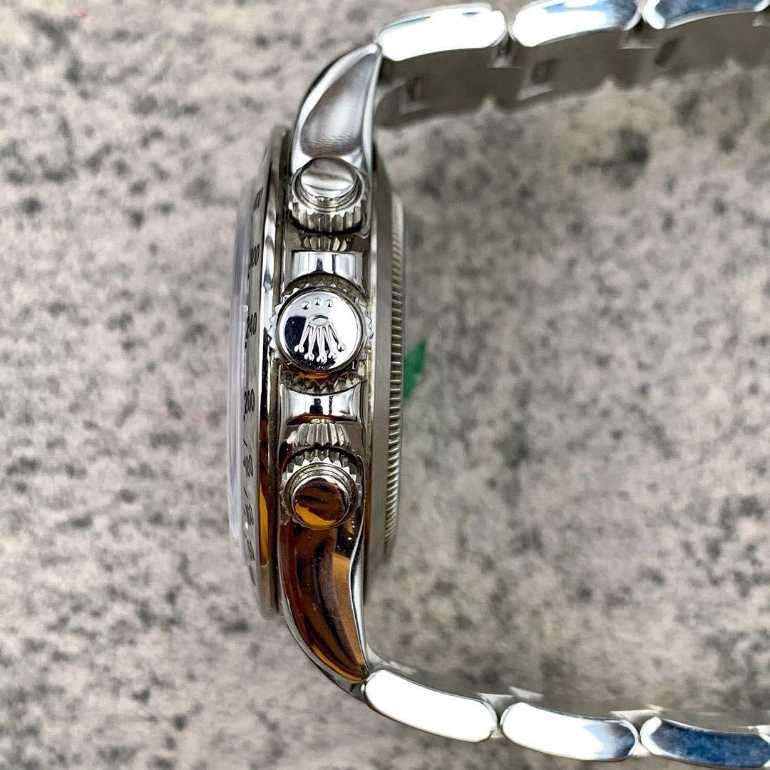 Rolex Daytona Acciaio Quadrante Nero – Cosmograph Cronografo | Replica