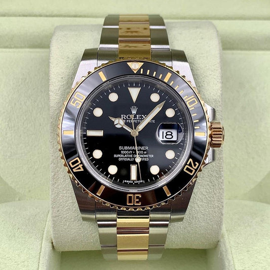 Submariner Date Automatico Bicolore Acciaio Oro Quadrante Nero – Rolex