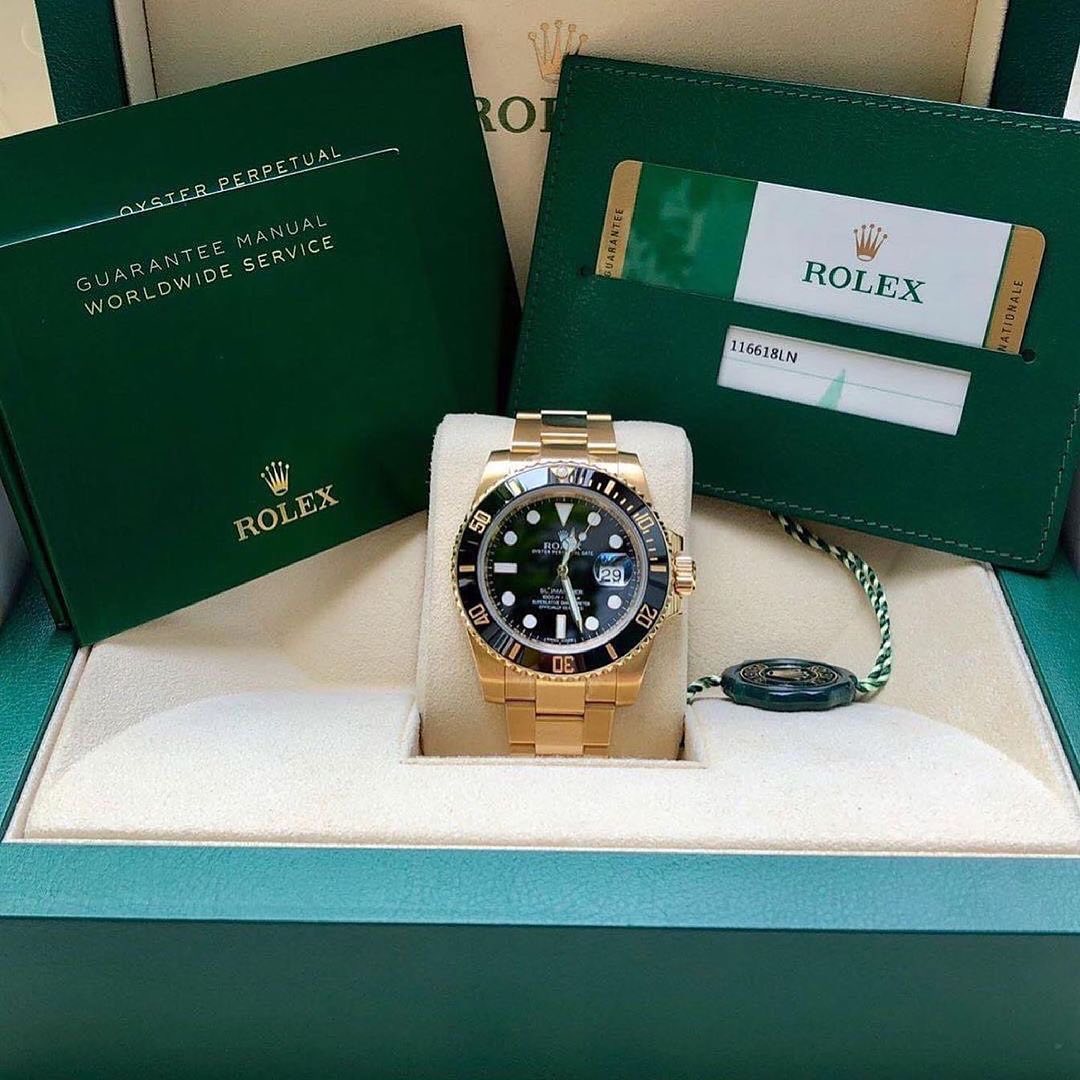 Submariner Date Automatico Oro Giallo Quadrante Nero – Rolex