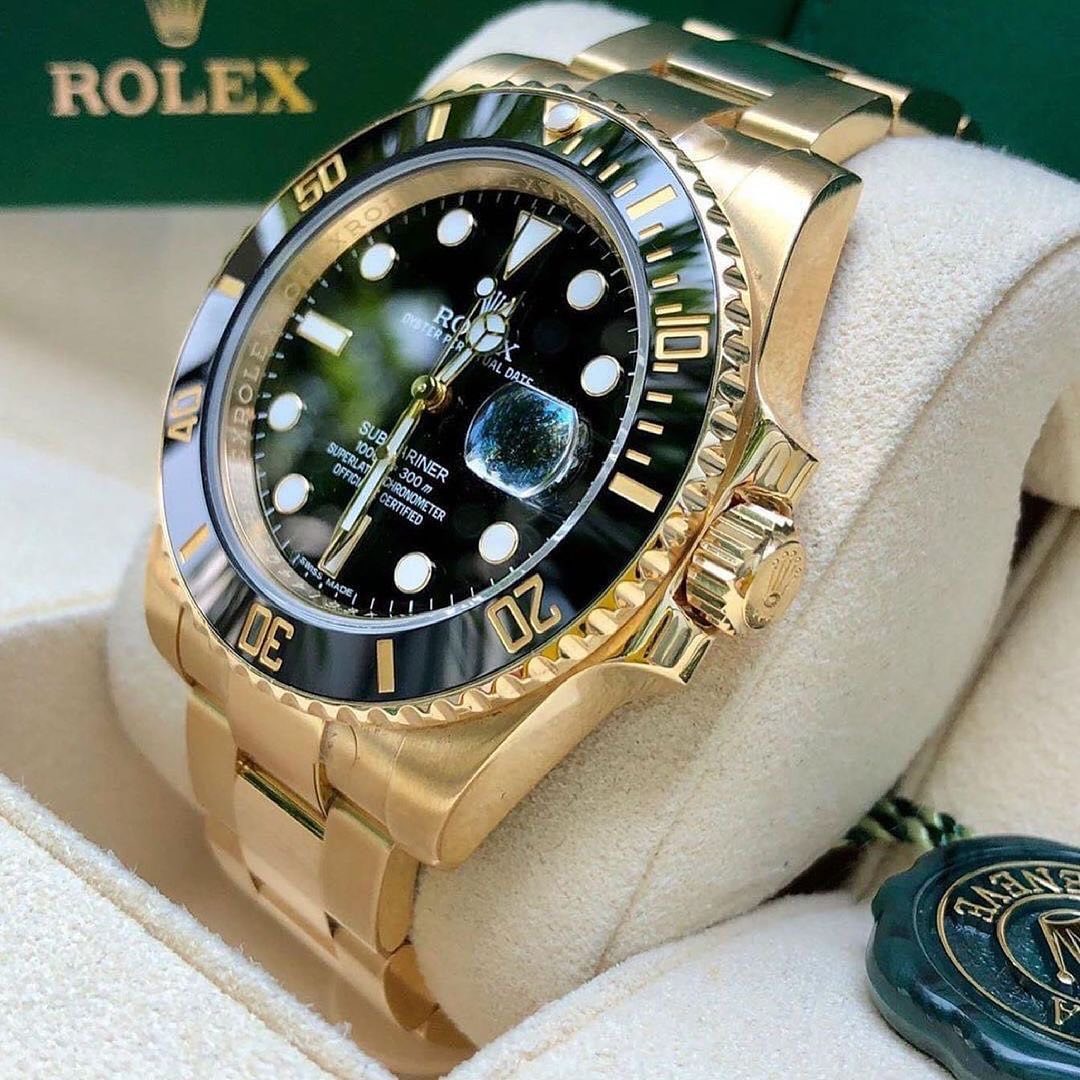Submariner Date Automatico Oro Giallo Quadrante Nero – Rolex