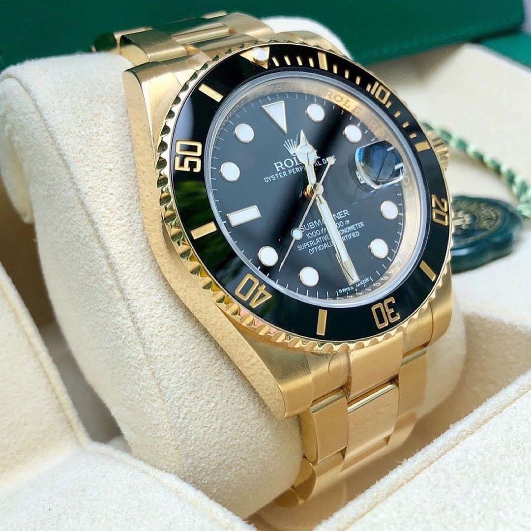 Submariner Date Automatico Oro Giallo Quadrante Nero – Rolex