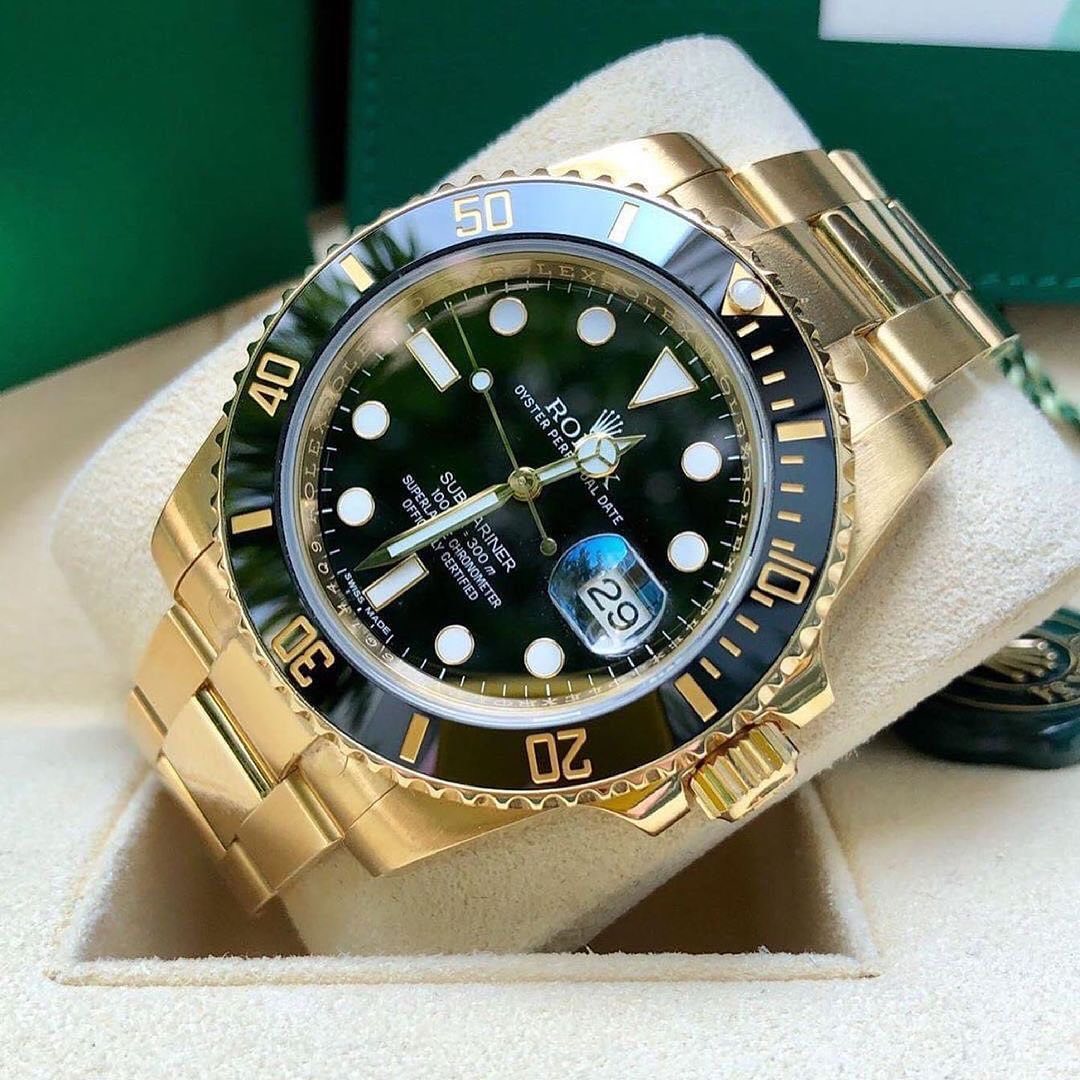 Submariner Date Automatico Oro Giallo Quadrante Nero – Rolex