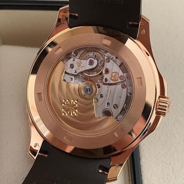 Patek Philippe Aquanaut Oro Rosa Nero – Replica