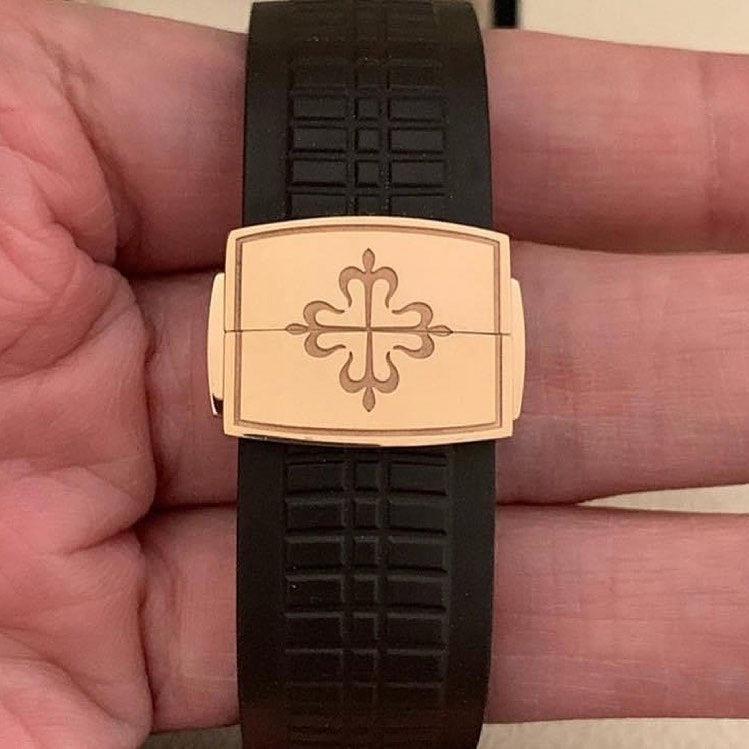 Patek Philippe Aquanaut Oro Rosa Nero – Replica