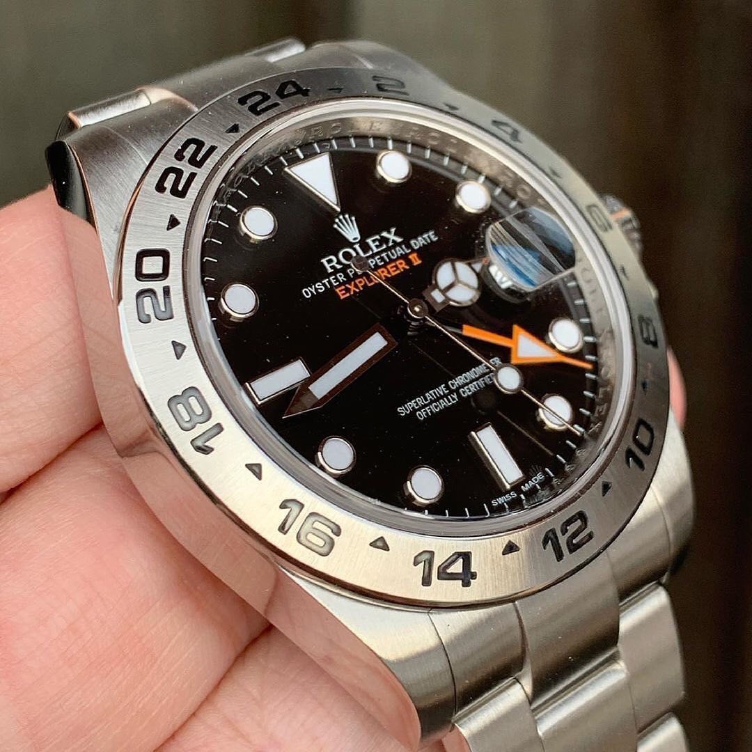 Rolex Explorer II Nero – Lancetta Arancione | Replica