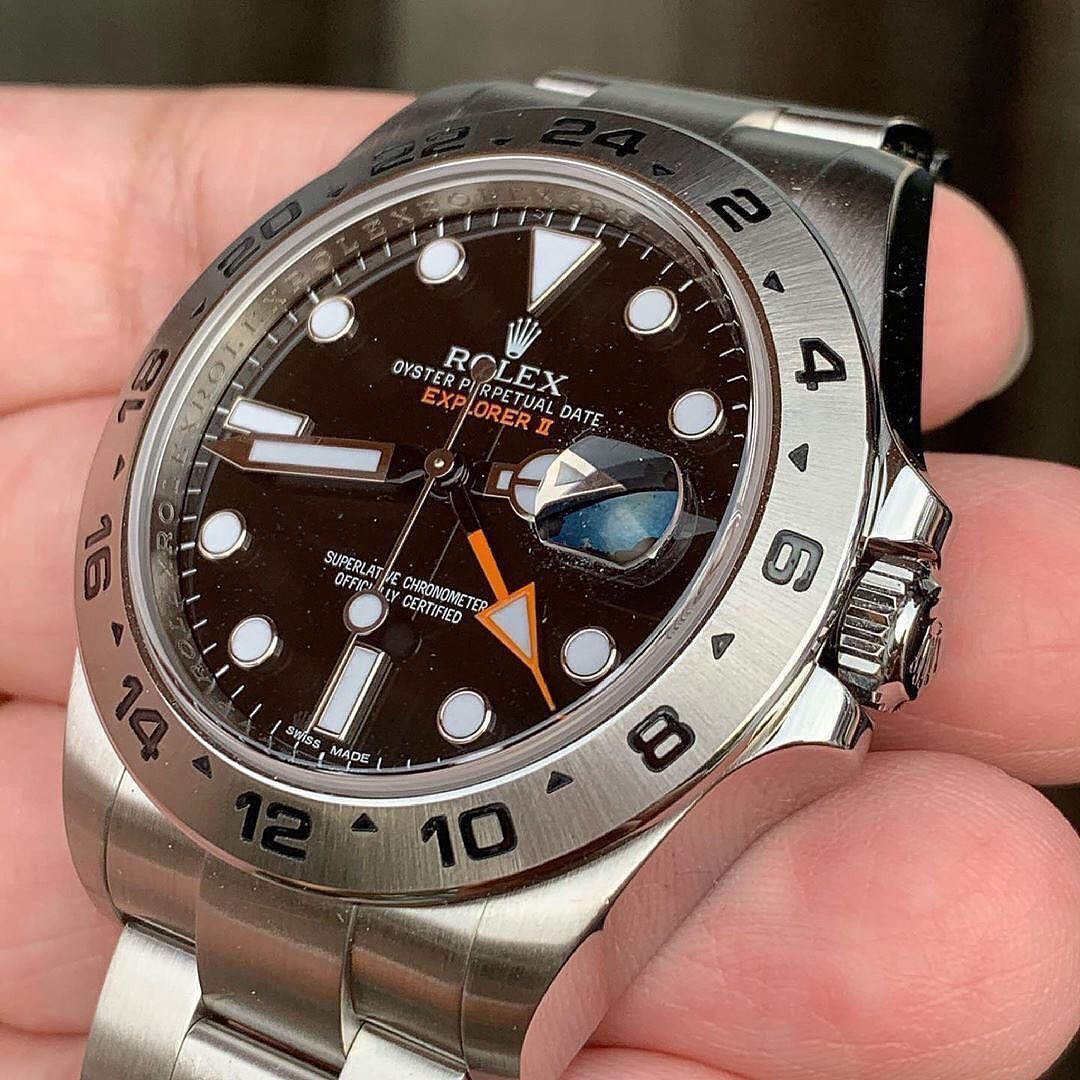 Rolex Explorer II Nero – Lancetta Arancione | Replica