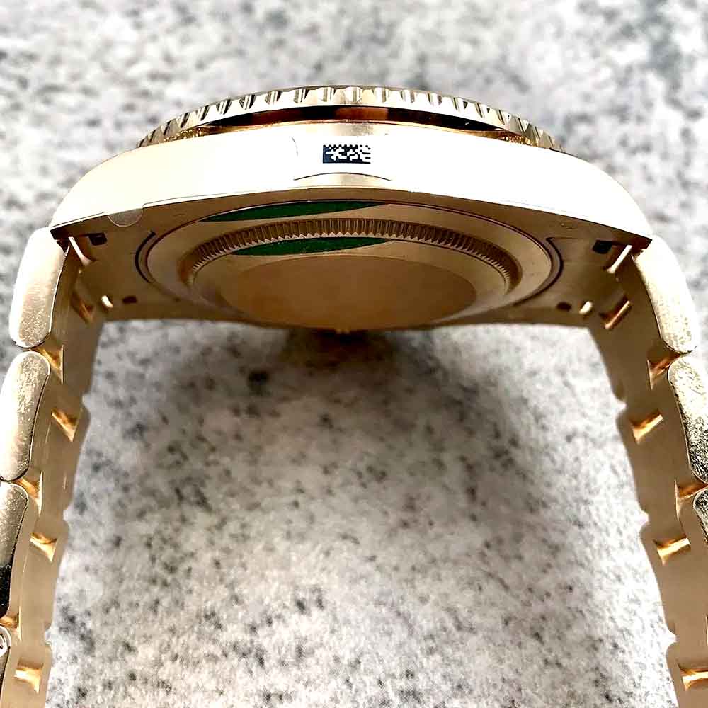 Rolex GMT-Master II Gold Diamond – Lunetta Baguette – Replica