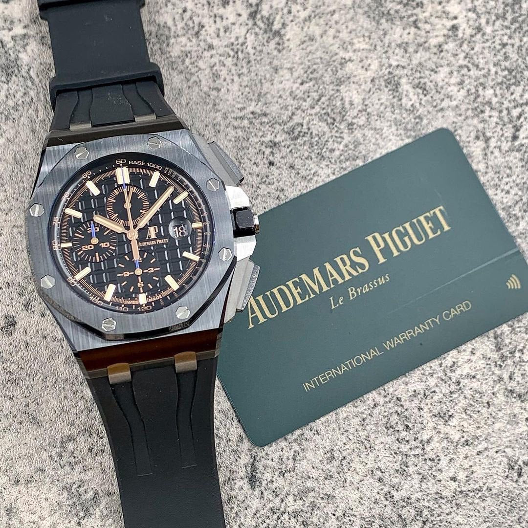 Royal Oak Offshore Cronografo Automatico Acciaio Quadrante Nero – Audemars Piguet