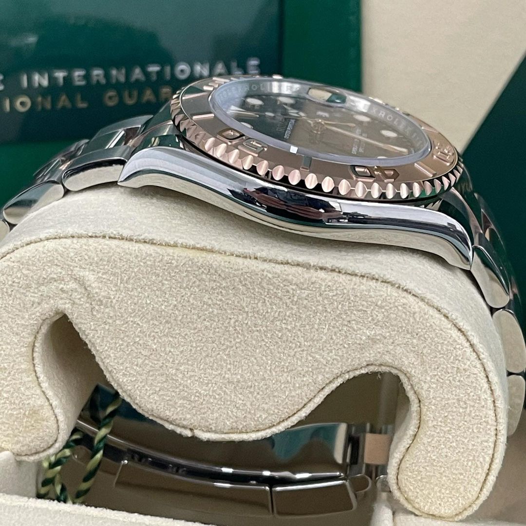 Yacht-Master Automatico Bicolore Acciaio Oro Rosa Quadrante Scuro – Rolex